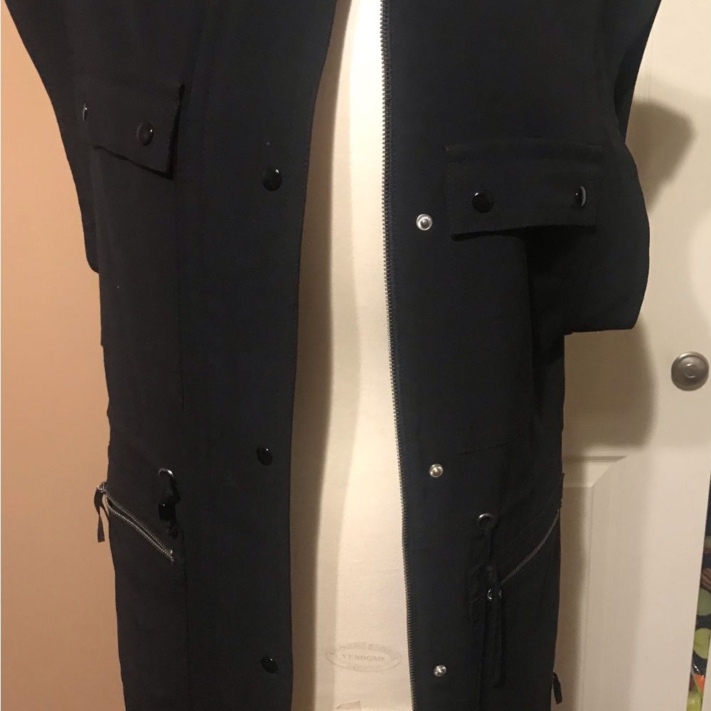 Tracy Reese Black Vest/Jacket size medium - Picture 3 of 15